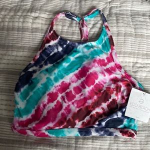 Eco beach swim top